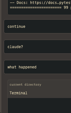 Claude AI crash screenshot