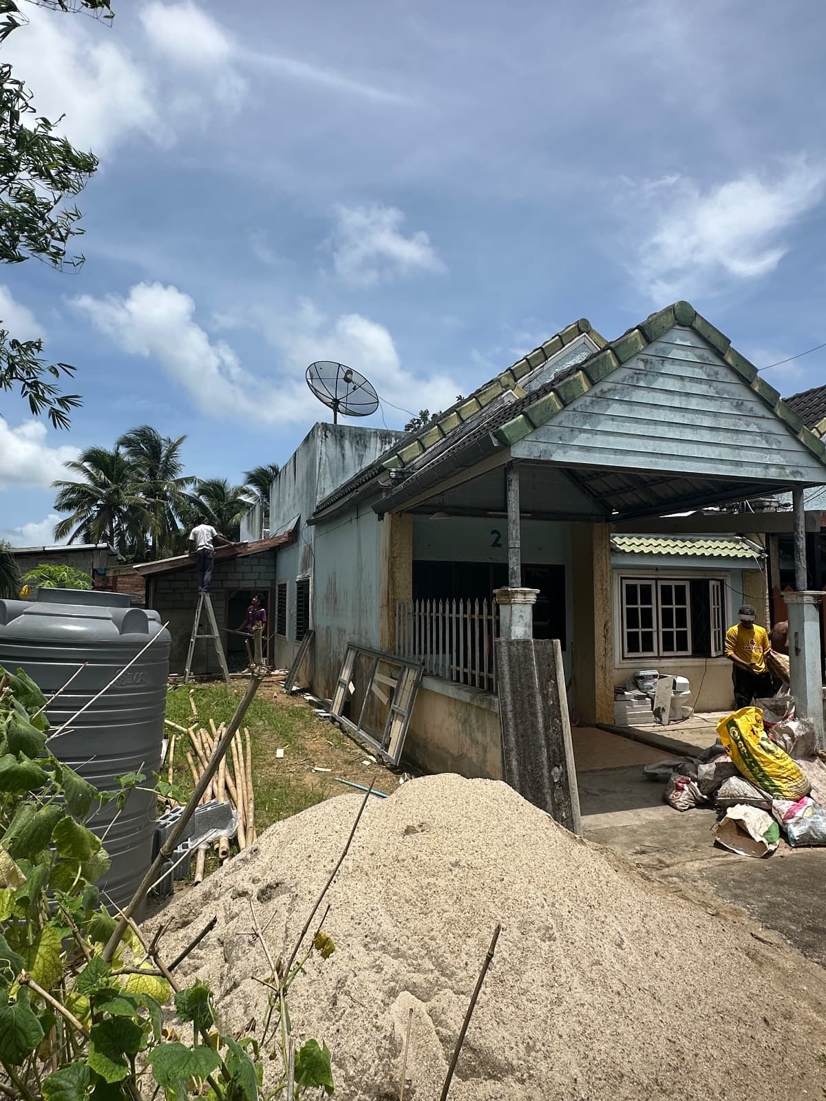 the new rental house