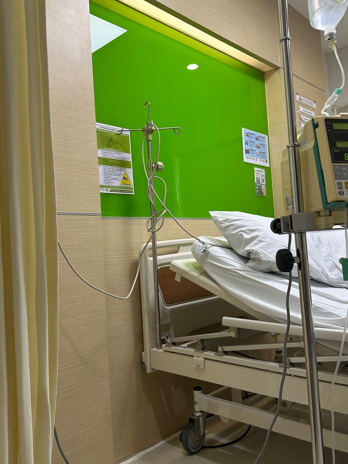 Dad’s room at the hospital
